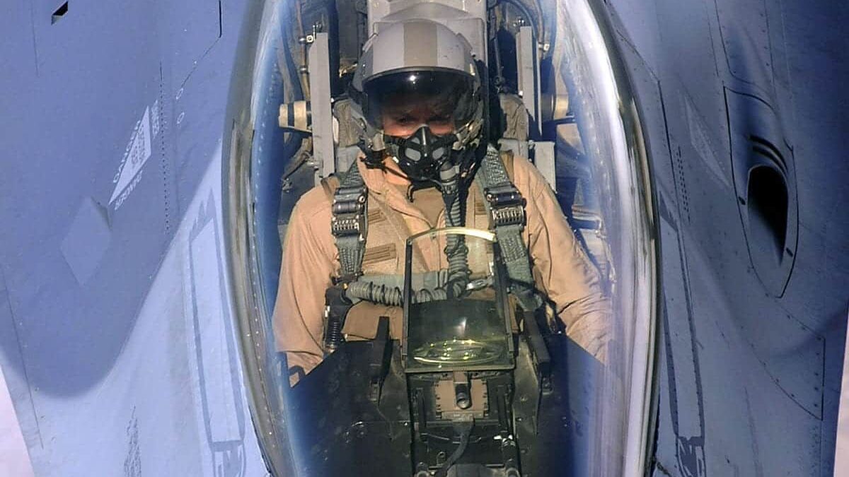 F-16 aircraft transparency by PPG Aerospace
