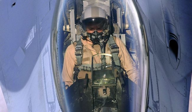 F-16 aircraft transparency by PPG Aerospace