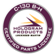 C-130 B-H Certified Parts Licensee by Hologram Products