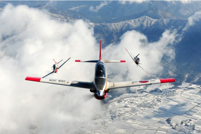 The KT-1P is an export version of the KT-1 turboprop basic trainer aircraft, jointly developed by Korea Aerospace Industries (KAI) and the Agency for Defence Development (ADD) for the South Korean Air Force.