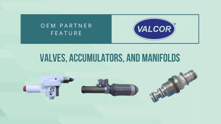 Valcor Engineering Valves, Accumulators, and Manifolds