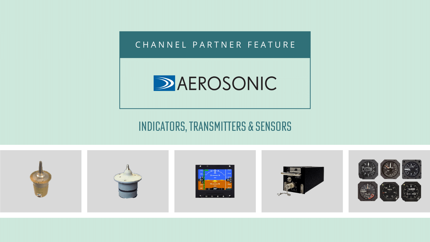 Aerosonic - indicators, transmitters and sensors